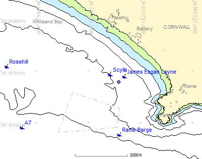 Chart Whitsand Bay