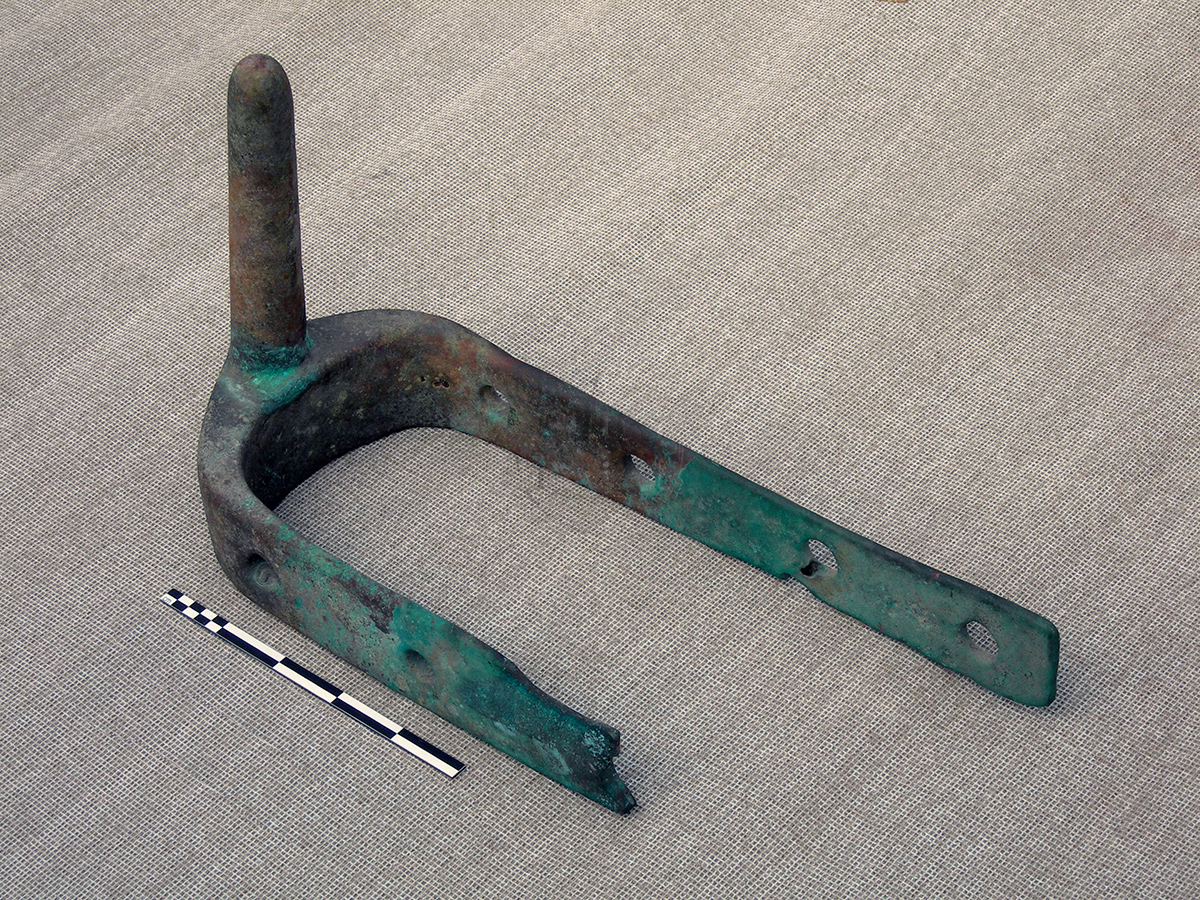 Rudder pintle from the Taxciarchos
